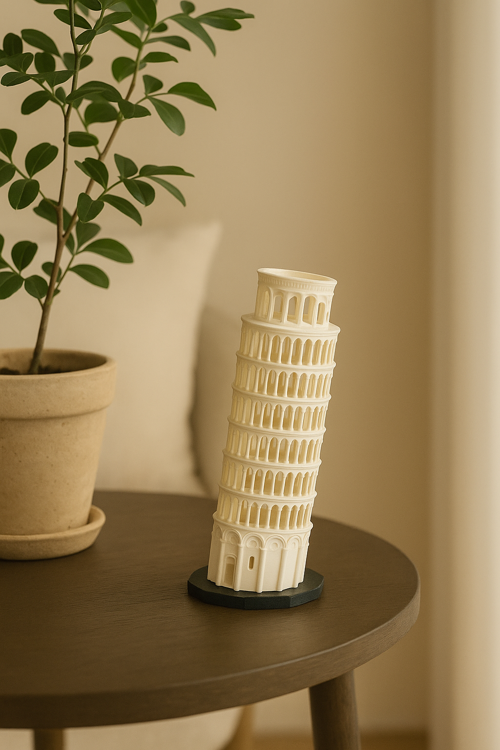 Pisa kulesi dekoratif lamba