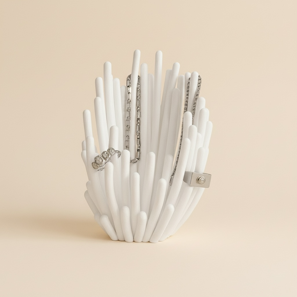 Mercan Formlu Takı Standı