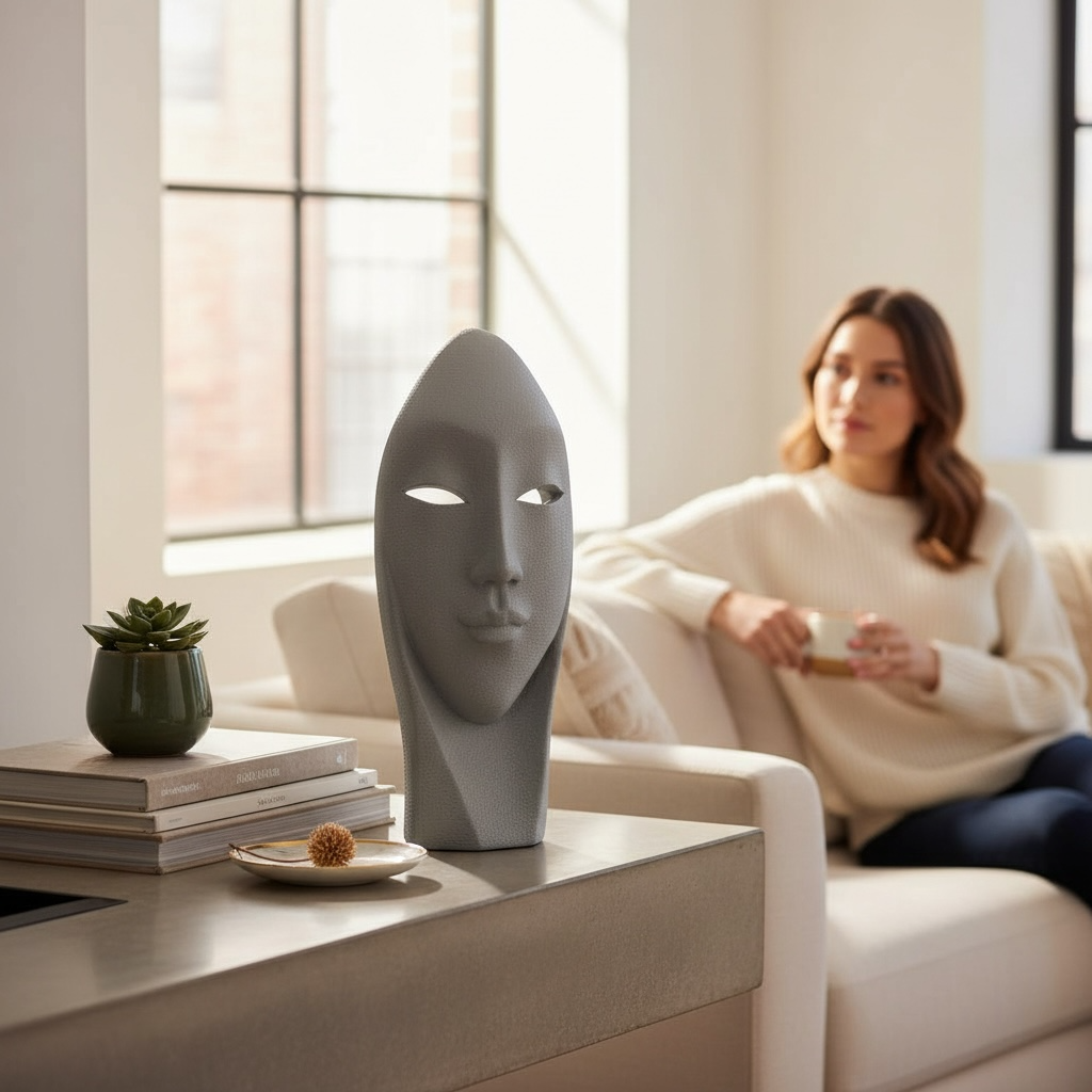 Yüz Figürlü Dekoratif Obje