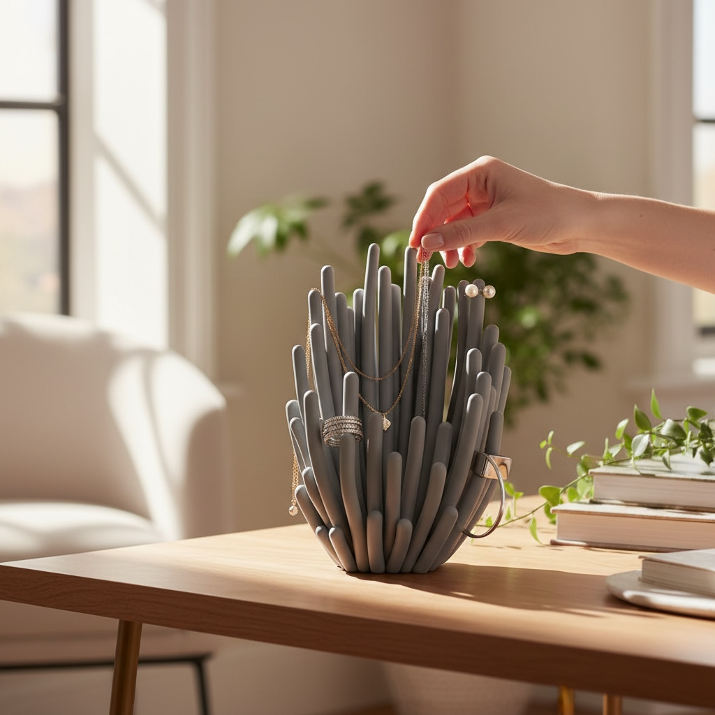 Mercan Formlu Takı Standı