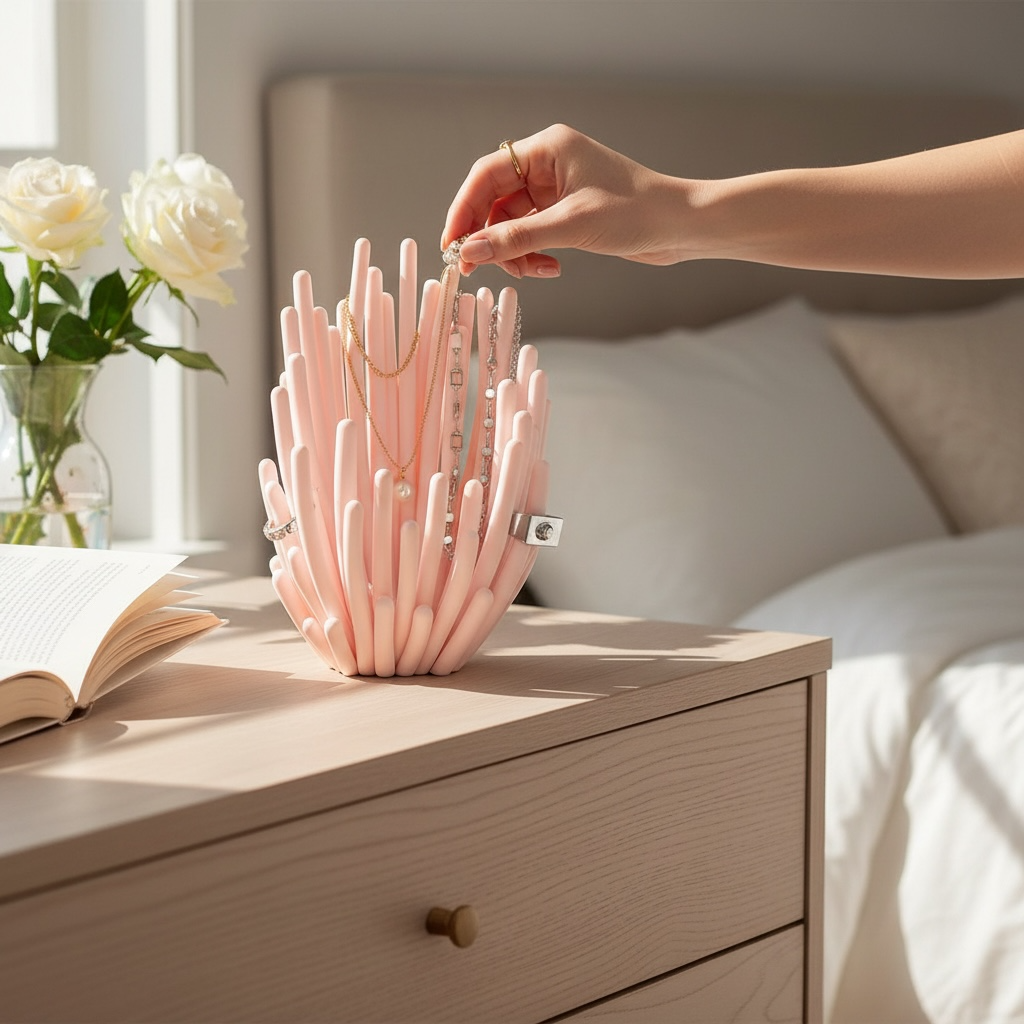 Mercan Formlu Takı Standı