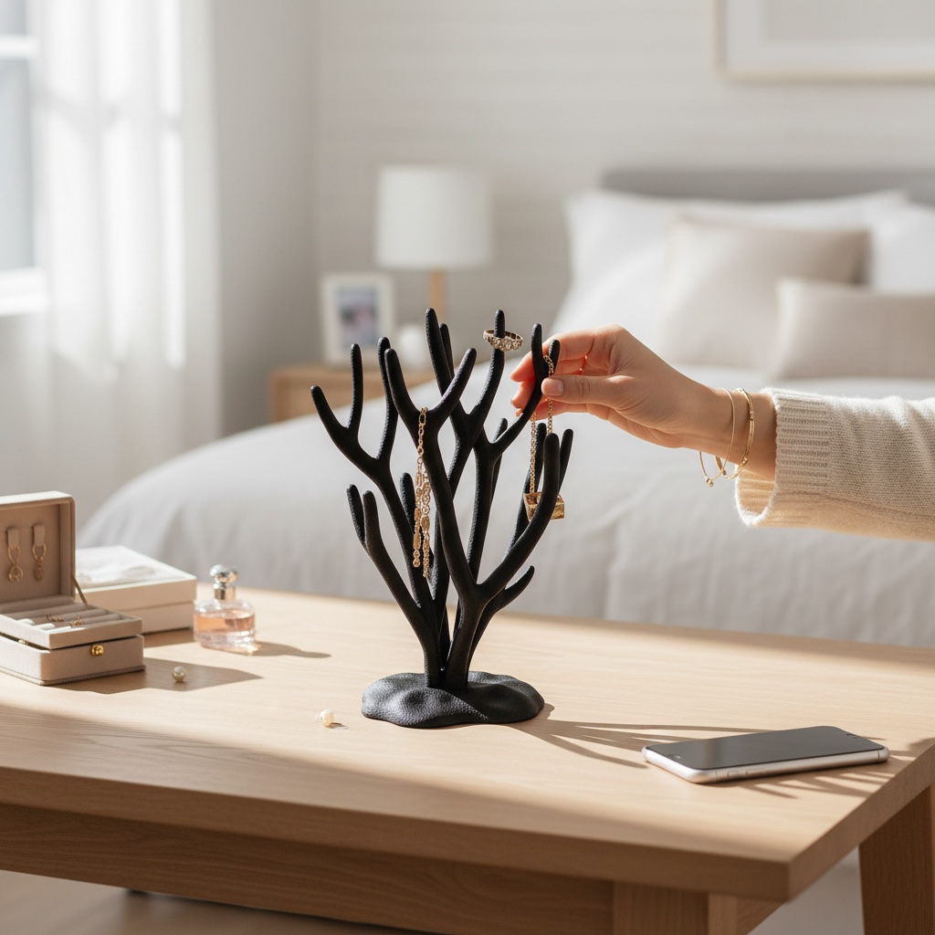 Mercan formlu Takı standı