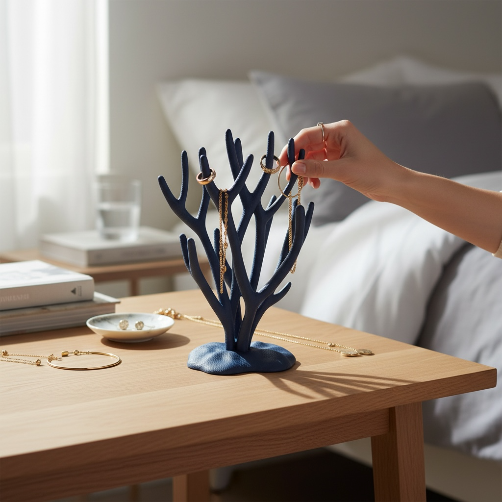 Mercan formlu Takı standı