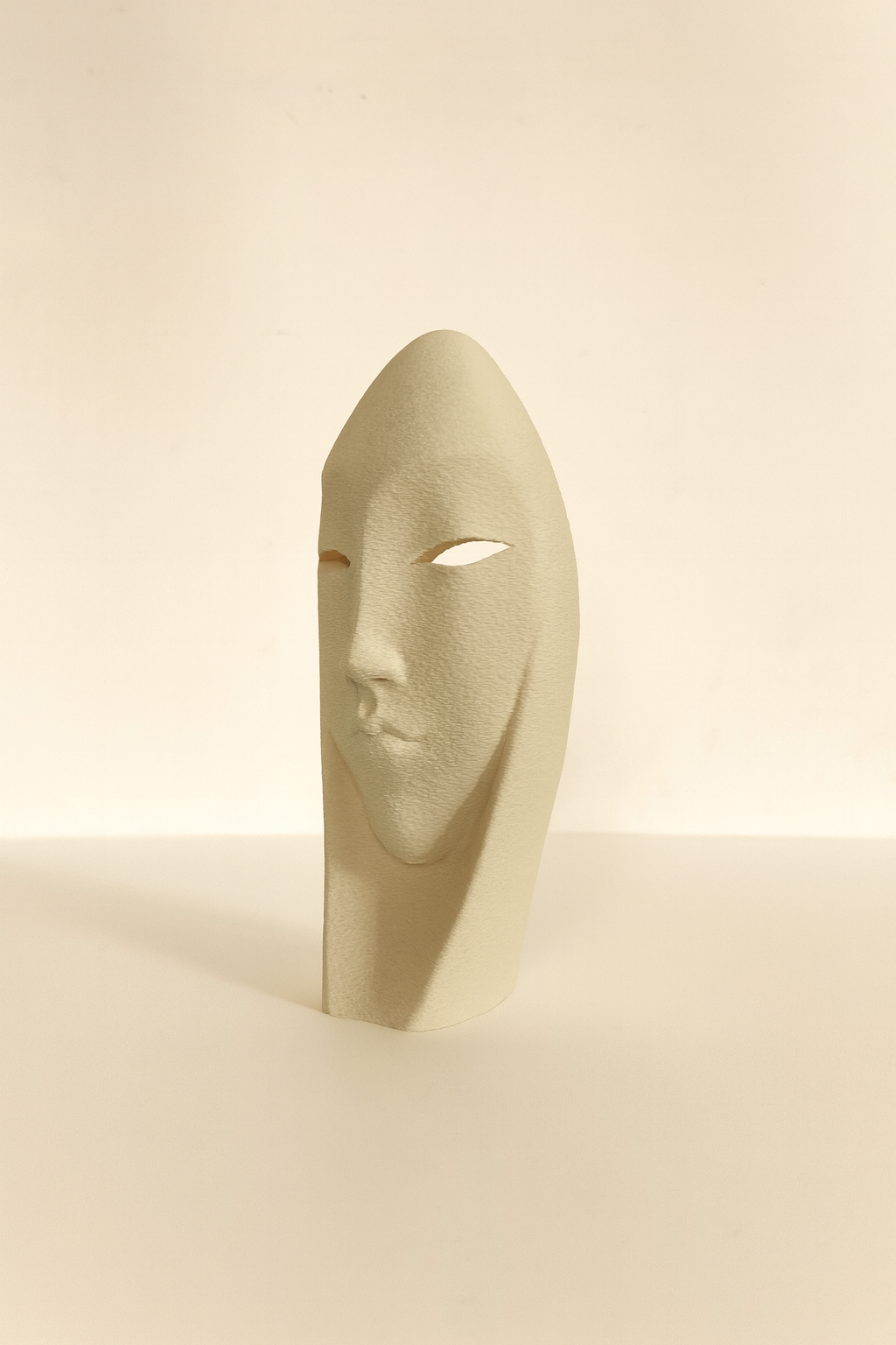 Minimalist Yüz Figürlü Dekoratif Obje | Modern Ev & Ofis Aksesuarı