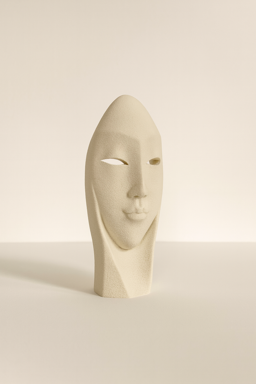 Minimalist Yüz Figürlü Dekoratif Obje | Modern Ev & Ofis Aksesuarı