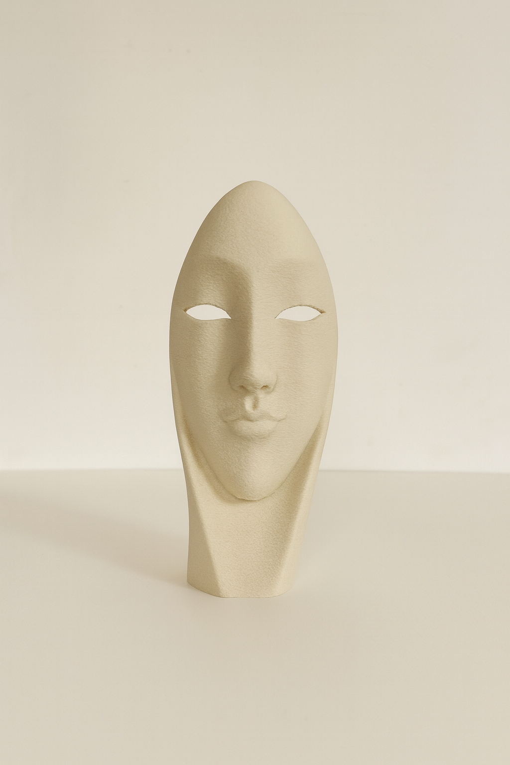 Minimalist Yüz Figürlü Dekoratif Obje | Modern Ev & Ofis Aksesuarı